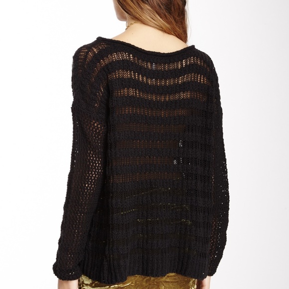 Free People Embroidered Floral Sweater Small NWT - Picture 2 of 2